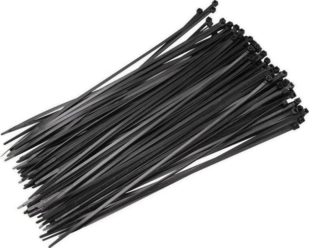 Bradas TS1148370B, Schwarz, 1 Kopf/Köpfe, CE, PAHs, 370 mm, 4,8 mm, 100 Stück(e)