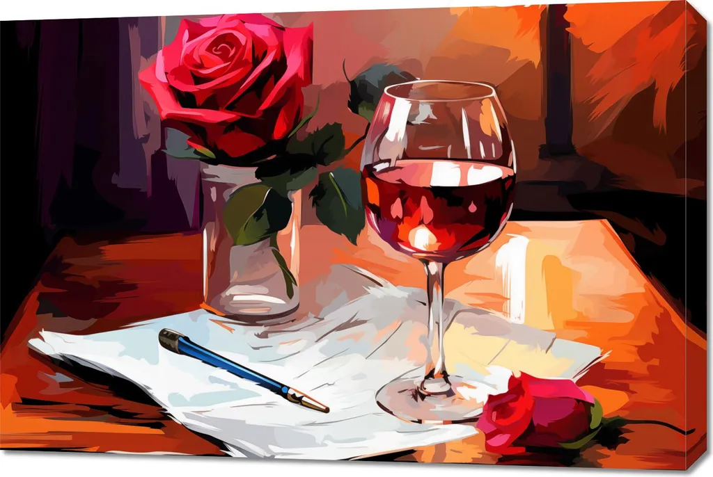 Opera Serata Poetica 90x60cm | Quadro di Pregio per Arredo Luxury