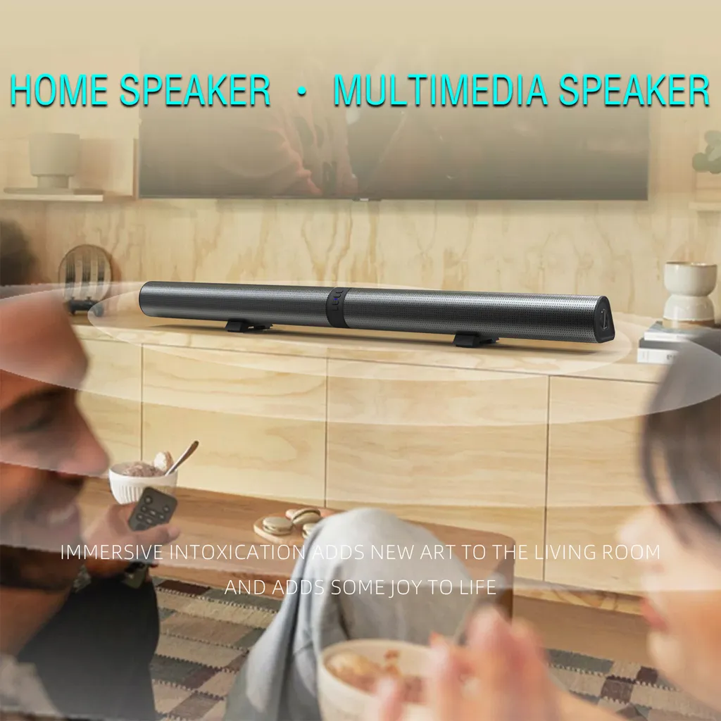 Enceinte PC Bluetooth à champ tridimensionnel et barrage sonore - 12