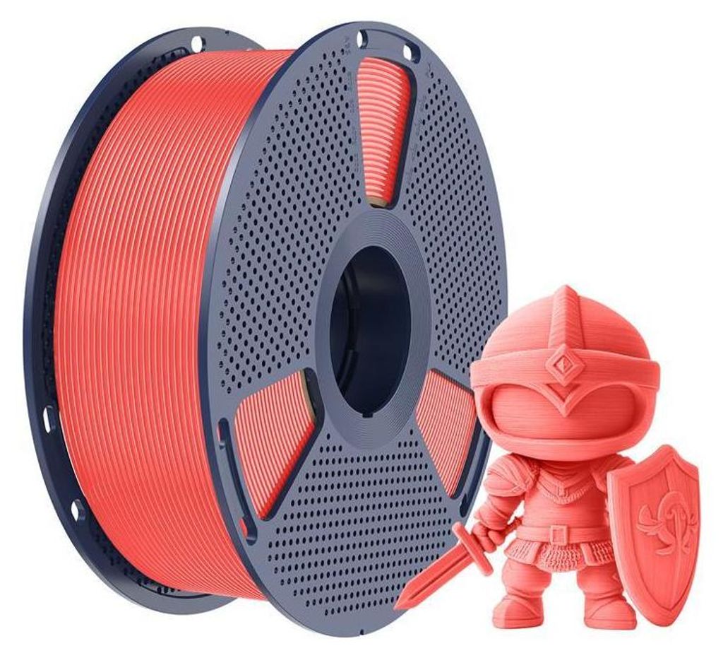 Sunlu PLA+ Filament, 1,75mm, 1kg - Farbton: Cherry Red