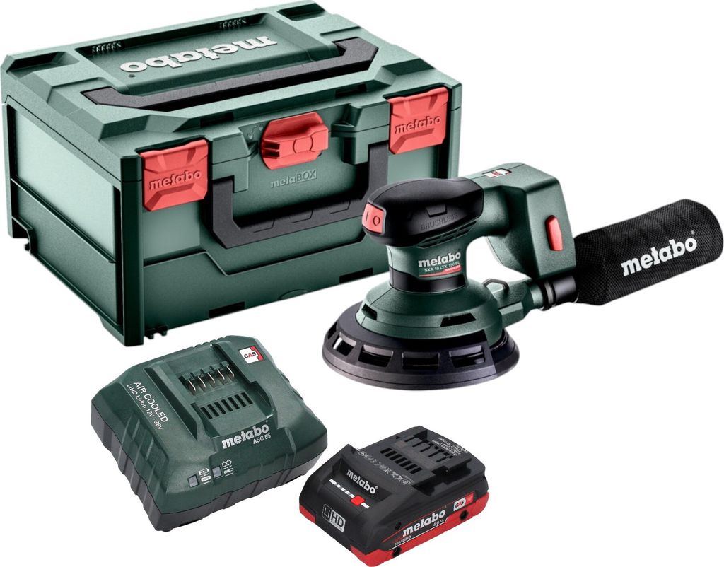 Akumulatorowa szlifierka mimośrodowa Metabo SXA 18 LTX 150 Zdjęcie produktu 