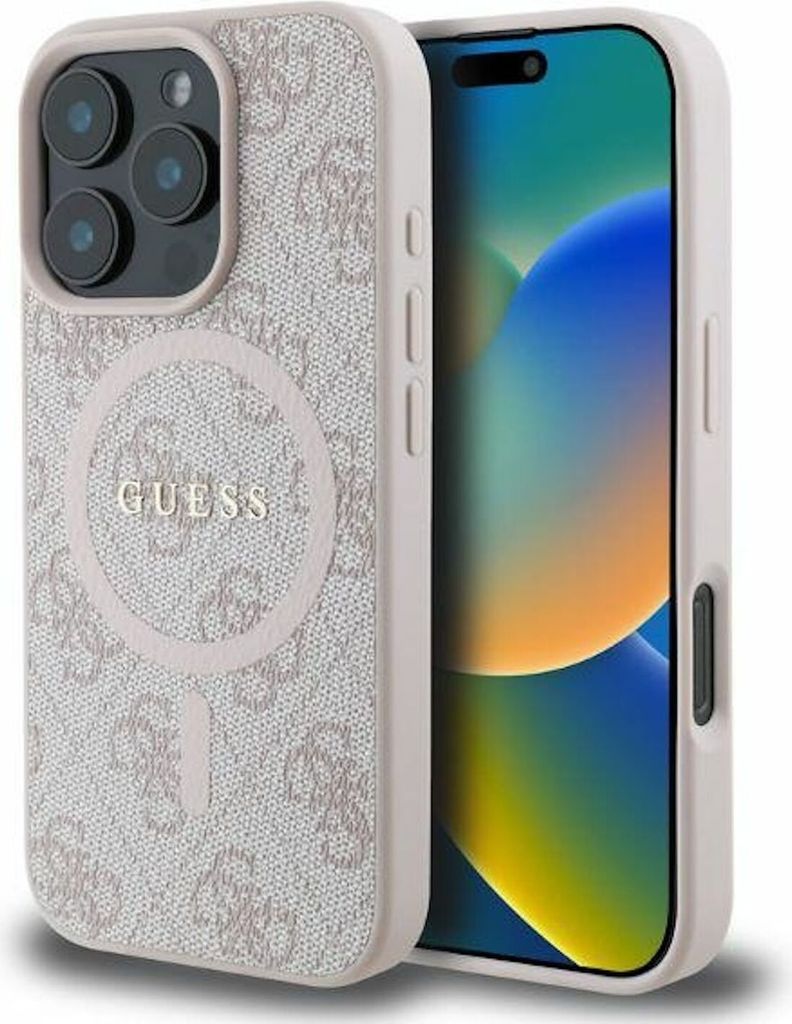 A close-up shot of an iPhone case with a phone inside.