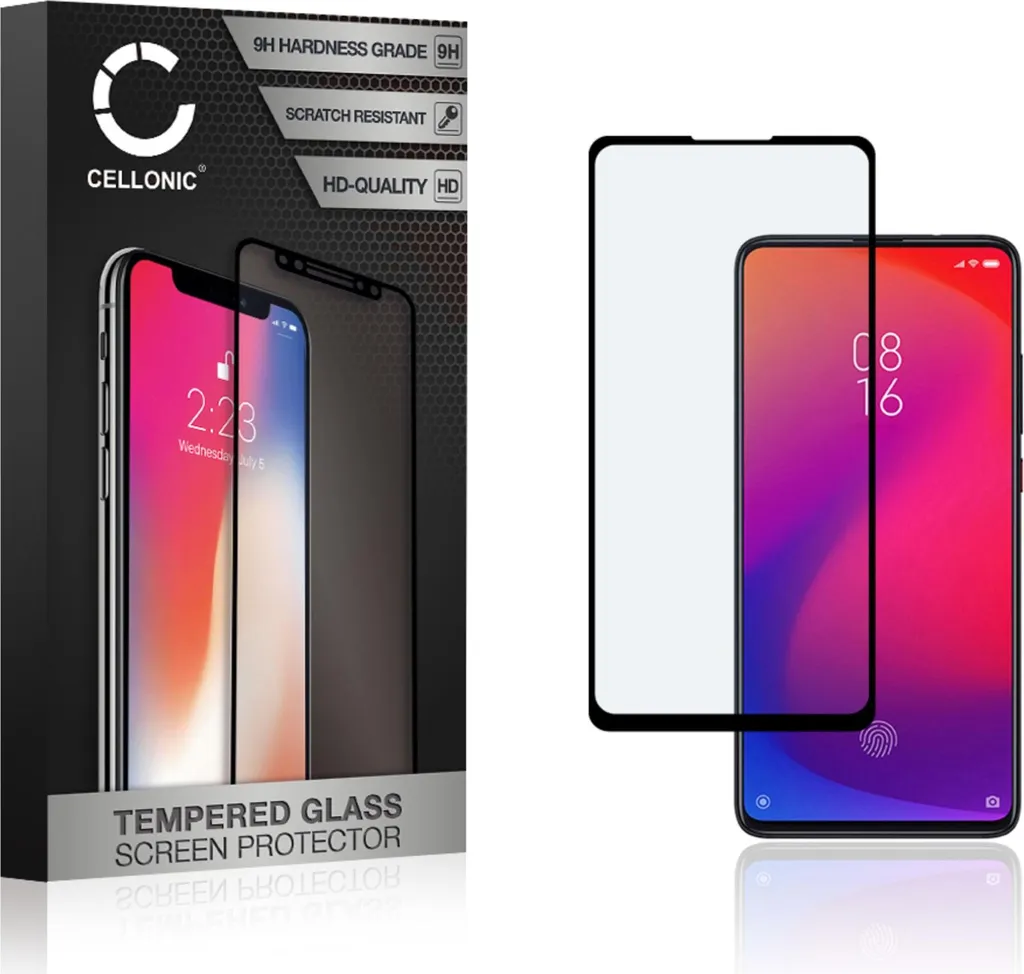 Pellicola Protettiva Xiaomi Mi 9T Pro CELLONIC | Vetro 9H 3D Case-Friendly