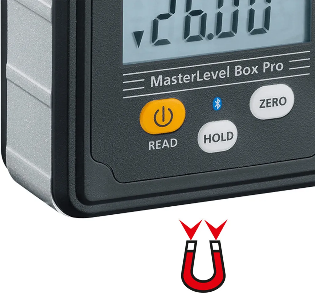 Laserliner MasterLevel Box Pro Nero: Livella Digitale Bluetooth 360° - 17
