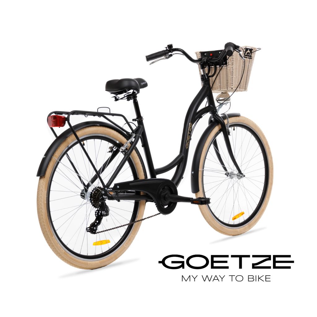 Goetze Citybike Mood ALU 28 Zoll 7 Gang Tiefeinsteiger Produktbild 