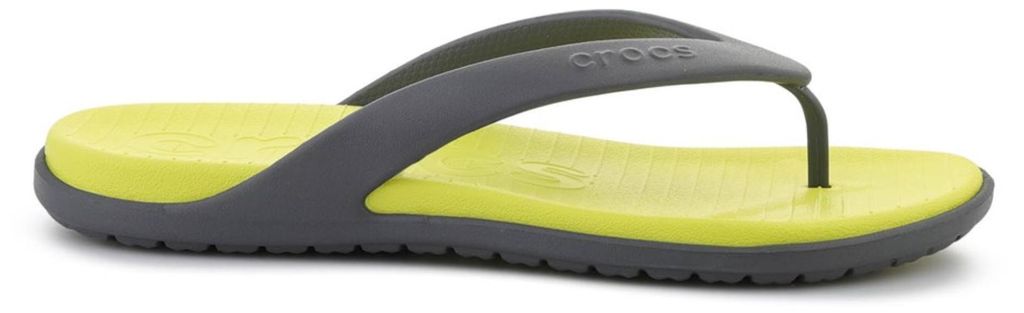 Crocs Coast Herren Zehensandalen Gelb
