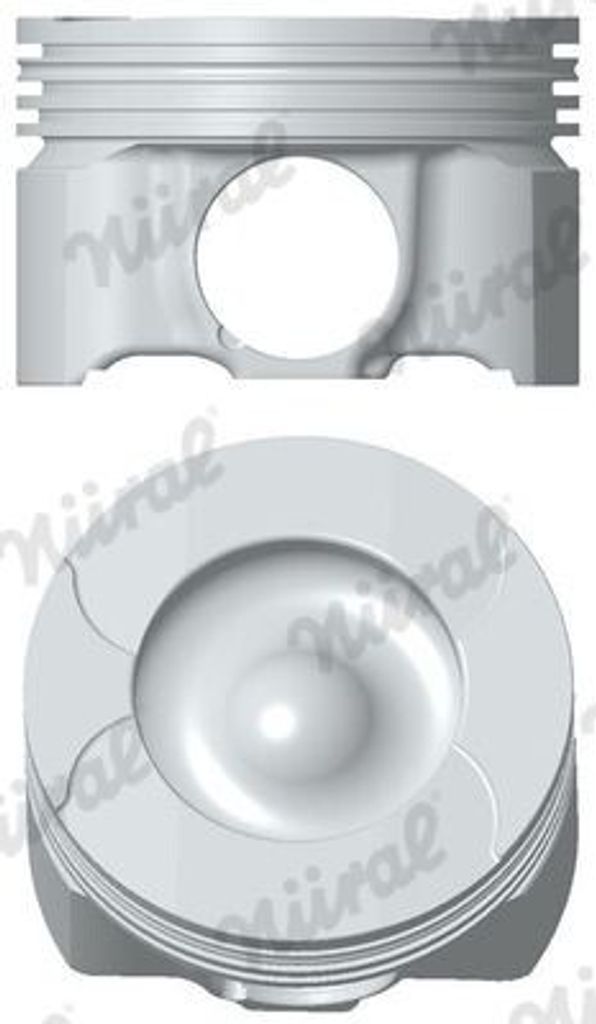 NÜRAL 87-452900-10 Kolben für FORD Mondeo V Kombi (CF) Transit Custom V362 Kastenwagen (FY, FZ) RANGER (TKE) Transit Mk7 Kastenwagen (V363, FCD, ...