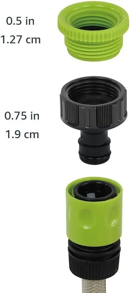 Enrouleur de Tuyau 30m Amazon Basics avec Manivelle et Roues Robustes