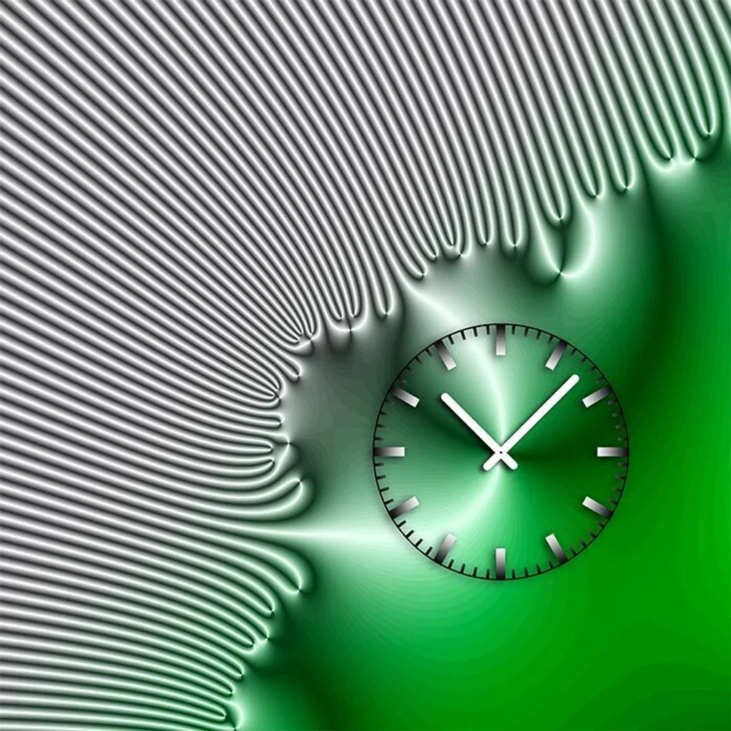 Orologio Parete Design Dixtime 4225: 50x50cm XXL Silenzioso Moderno