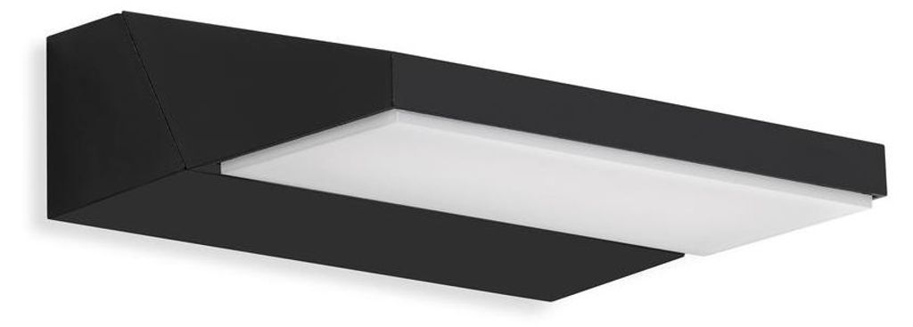 Lampada da esterno a LED orientabile IP44 4000K 10W nera Immagine del prodotto 