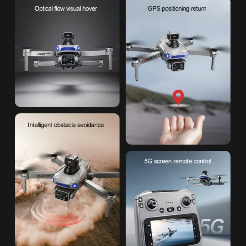 Drone Zimilo avec détection d'obstacles 360 et double caméra 8K 5G - 5