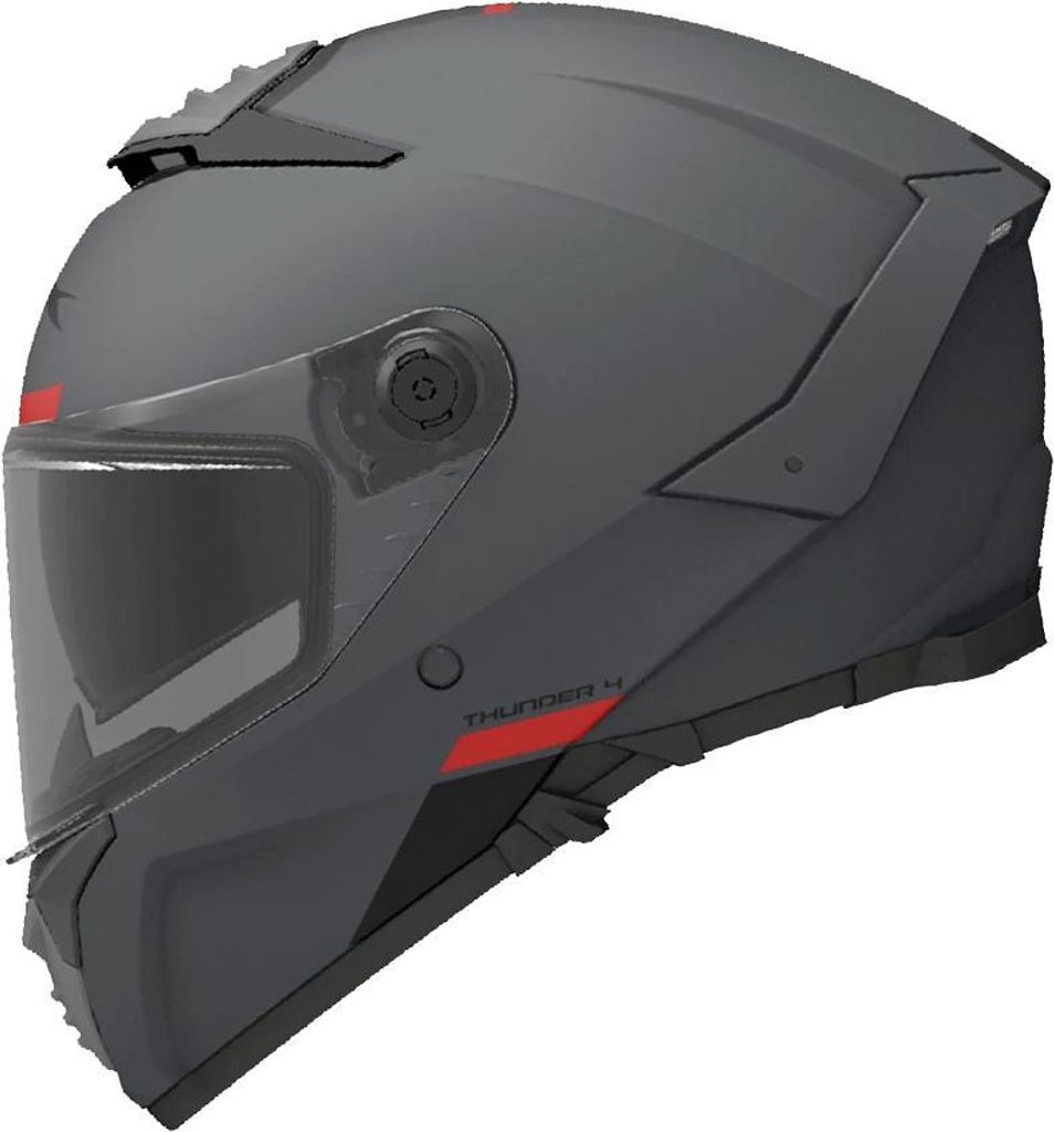 MT THUNDER 4 SV SOLID Integralhelm XXL in grau