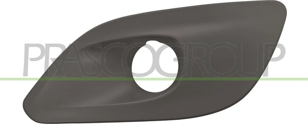 Grille d'aération ABS noir PRASCO PG4282144 pour Peugeot 308 II et SW