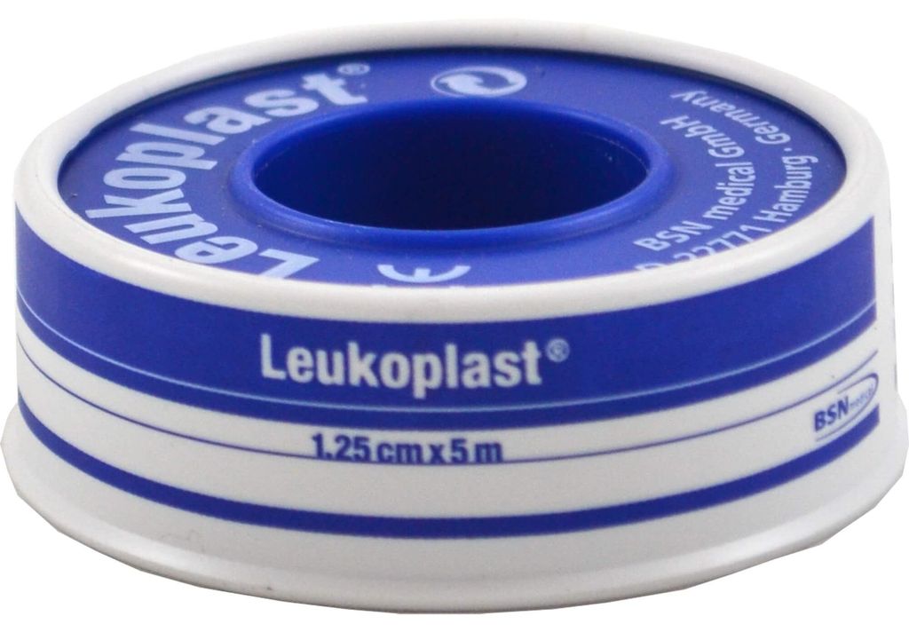 Leukoplast wasserfest 1,25 cm x 5 m Fixierpflaster, 1 St. Produktbild 