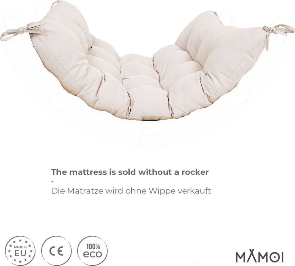 MAMOI® Lezecký oblouk, Dřevěný kolébkový polštář, Dětská Obrázek produktu 4