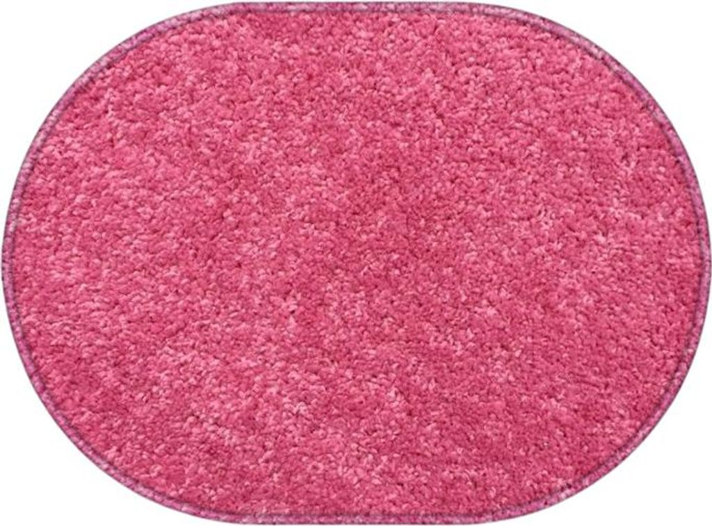 140x200 cm Pezzo di tappeto Eton rosa ovale Immagine del prodotto 