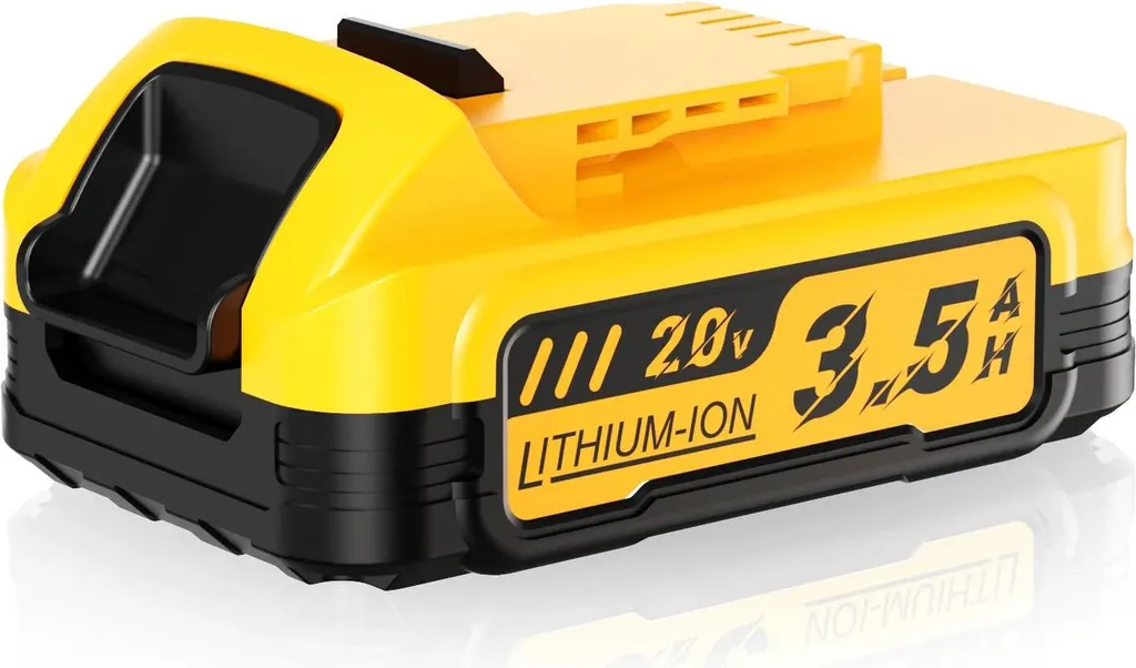 Batterie 20V 3.5Ah pour DeWalt remplace DCBP034 Li-Ion Compacte Violette