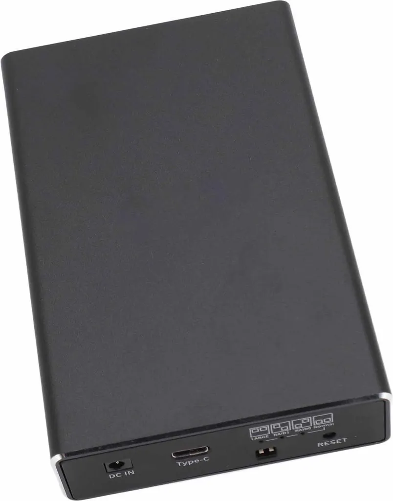 Boîtier RAID USB-C 10Gbps pour Double Disque Dur 2,5 Pouces SATA SSD - 5