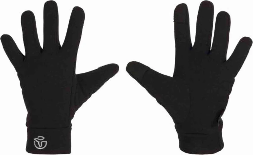 Gants Ternua Tactiles et Respirants Noirs Taille M - Confort Thermique