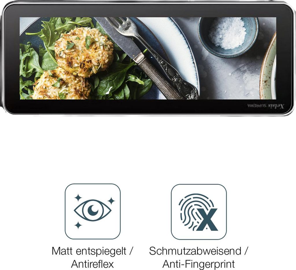 2x Schutzfolie für Philips Saeco Xelsis Suprema matt Displayschutzfolie Folie Display Schutz dipos