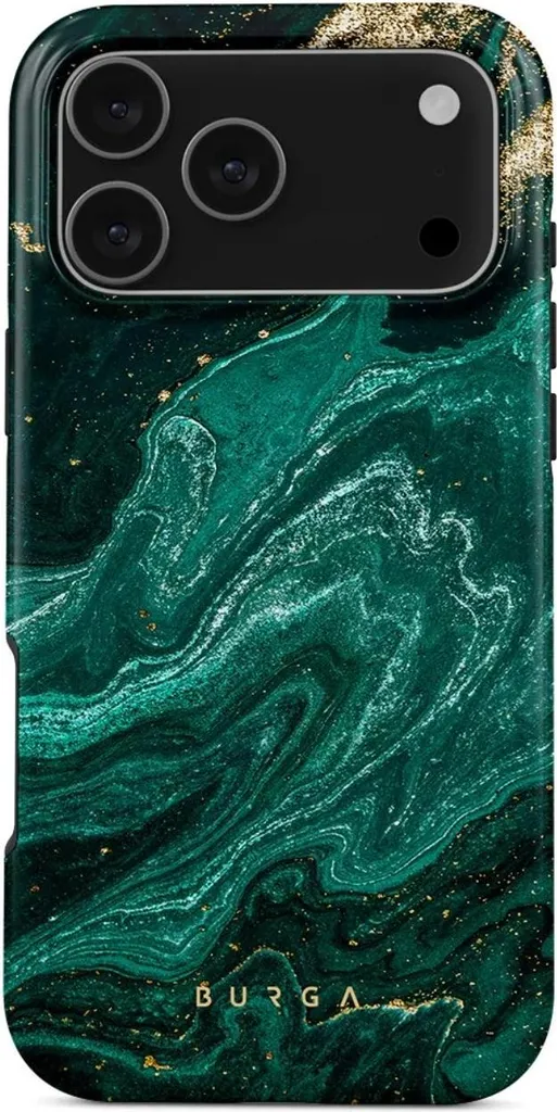 Coque Burga Tough MagSafe iPhone 17 Pro Max Piscine Émeraude Renforcée