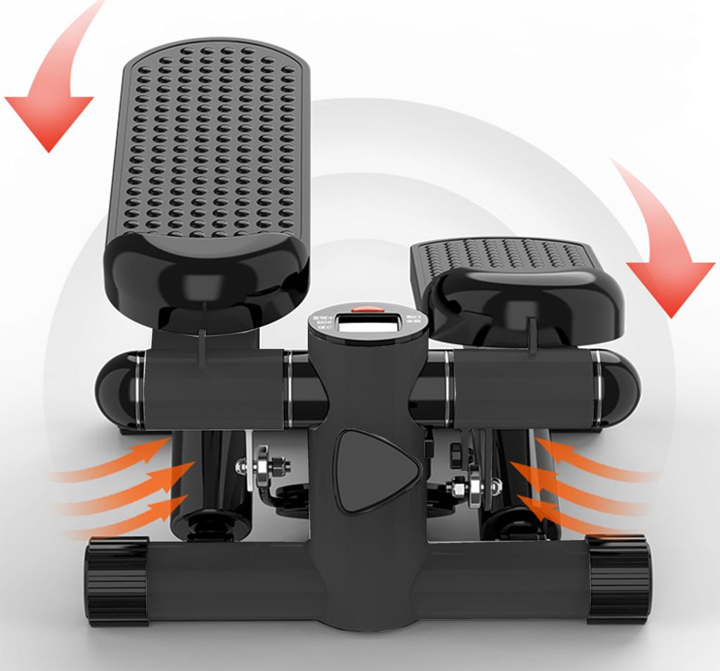 Výškově nastavitelný domácí fitness stepper s LCD Obrázek produktu 7