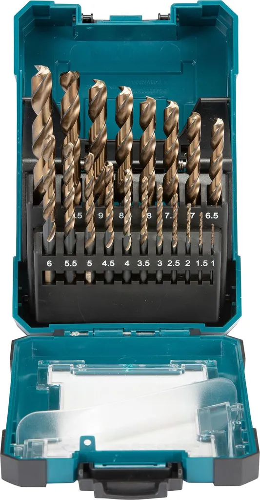 Foret Métal Makita M-Force : Kit 19 Pièces HSS Haute Performance 10mm