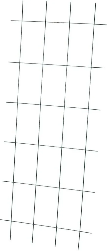 Tuteur treillis 4 branches 150x60cm résistant avec cavalier de pose