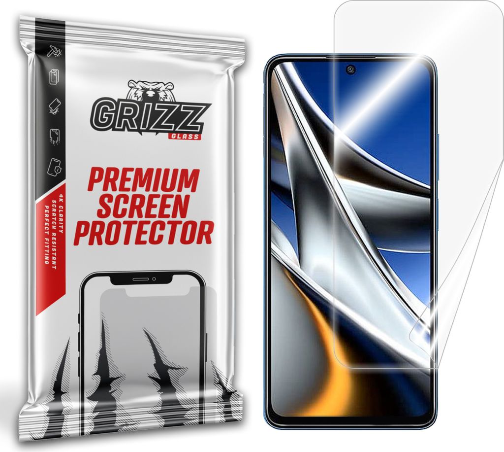 GrizzGlass Xiaomi Keramische Folie CeramicFilm für POCO X4 Pro