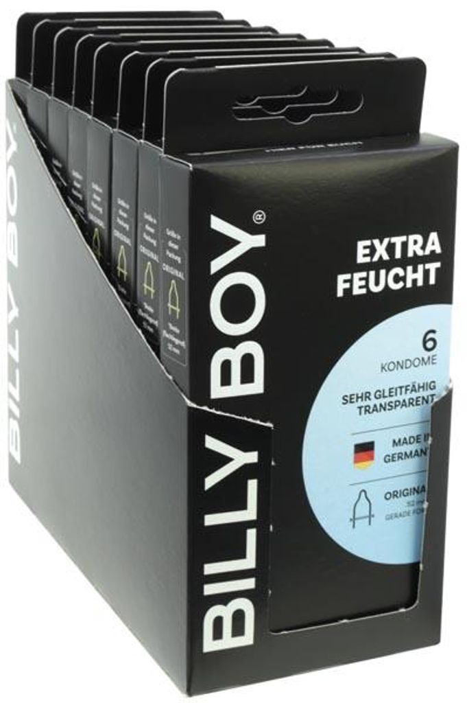 BILLY BOY Kondome Billy Boy 6er Extra Feucht Produktbild 