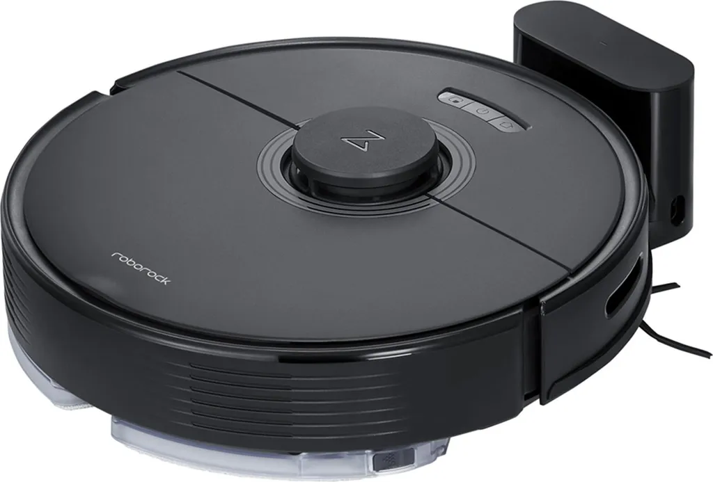 Robot Aspirateur Laveur Roborock Q7 Max Noir - Nettoyage Automatique 300m²