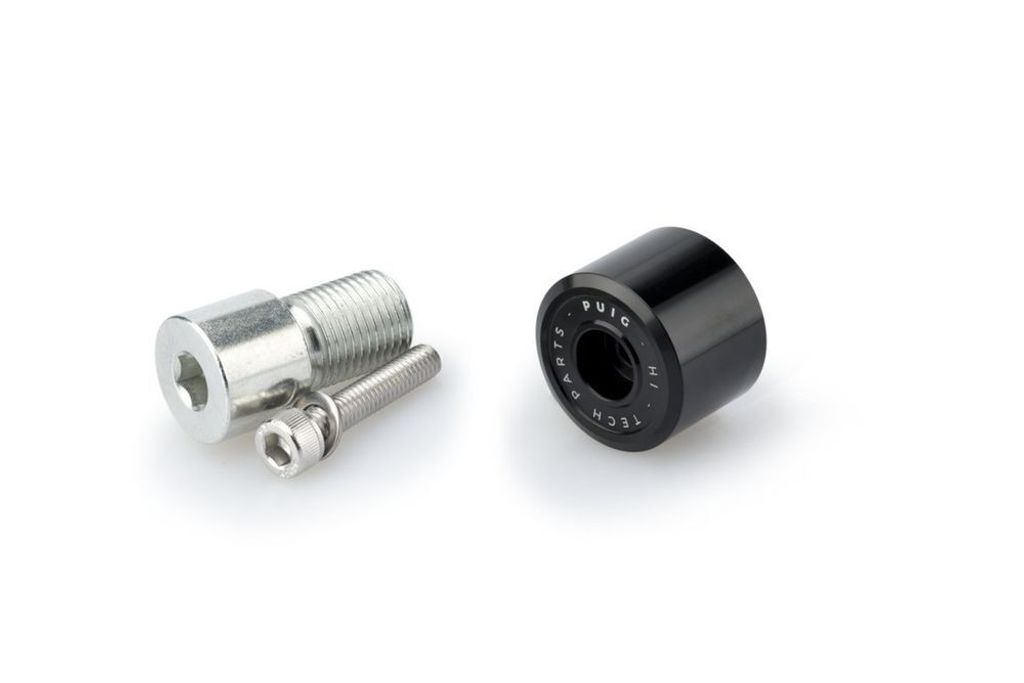 PUIG 3771N Endstück Für Das Linke Lenkerende passend fuer YAMAHA XJR1300 Schwarz