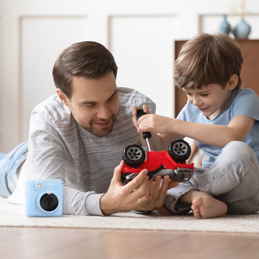 Dětská kamera LAMAX InstaKid1 Blue (LXKCMIK1NNNLA) Obrázok produktu 12