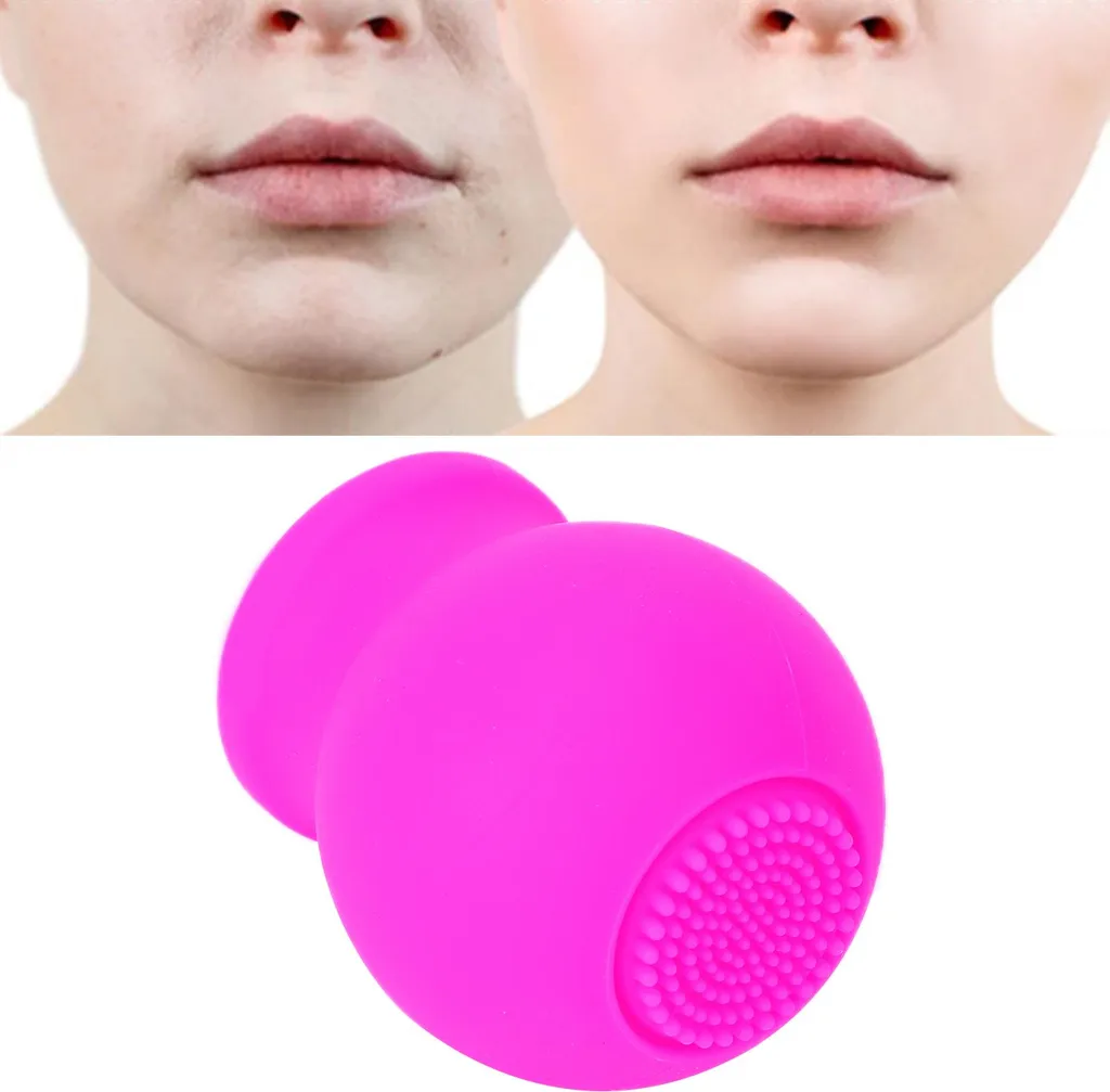 Dispositivo Bellezza Bocca Lip Plumper con Pompa e Spazzola Rosa - 2