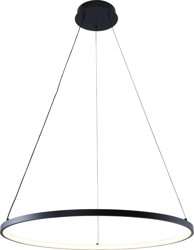 BRENO LED 28W lampada a sospensione a cerchio Linea Zuma 2023201-BK60