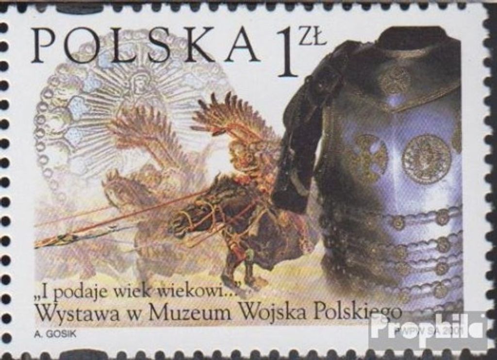 Briefmarken Polen 2001 Mi 3919 (kompl.Ausg.) postfrisch Armeemuseum