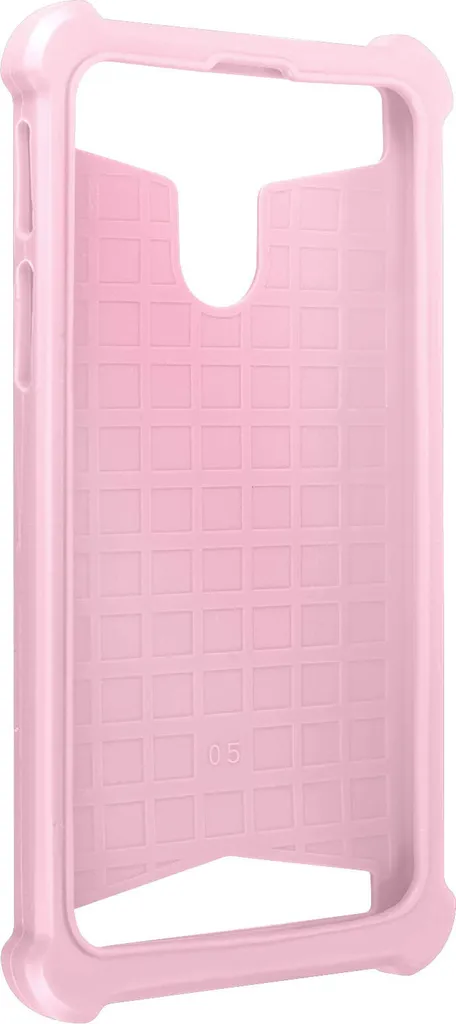 Cover Silicone Rosa Universale 5-5,3 Pollici: Stile e Sicurezza Chic