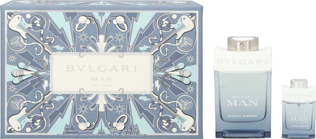 Bvlgari Bulgari Man Glacial Essence EdP 100ml + EdP 15ml