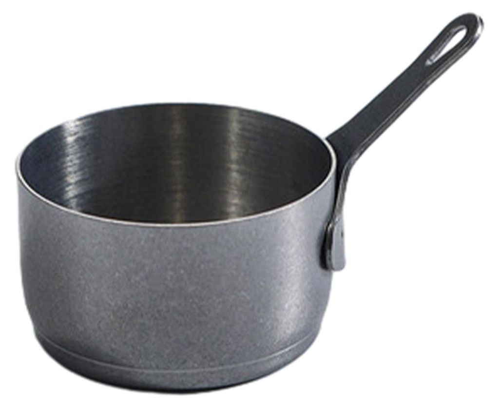 Edelstahl-Saucenbecher mit Griff, wiederverwendbare Metall-Dipbecher, kleiner Servierbecher für Ketchup, Vorspeisen und Sojasauce
