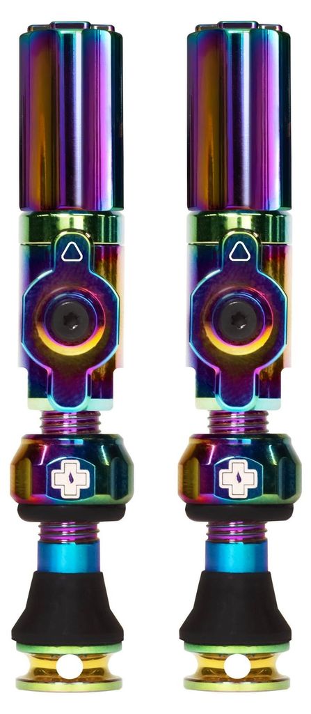 Muc Off Tubeless Valves Big Bore Hybrid Iridescent 30