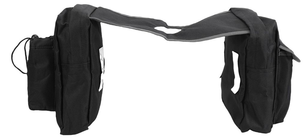 ATV-Tankrucksack, wasserdicht, multifunktional, Motorrad-Tanktasche, Satteltasche für Schneemobile und Quads, Schwarz