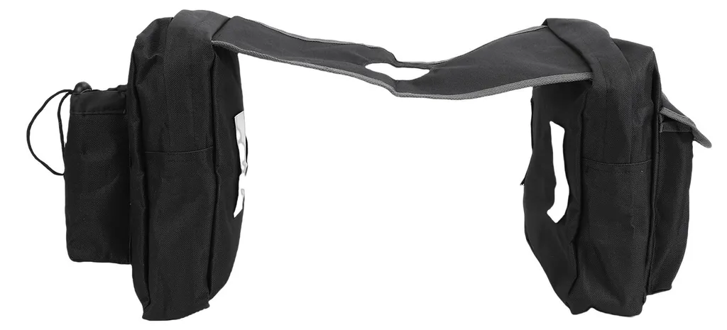 Sacoche de réservoir pour moto et quad multi-poches en tissu étanche
