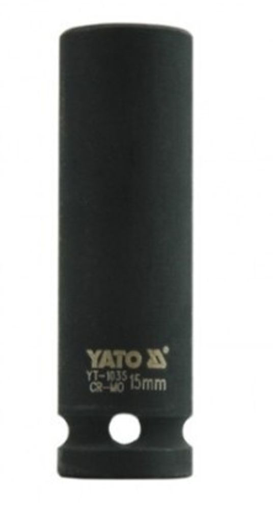 Yato YT-1037, Steckschlüsselbuchse, Schwarz, 1/2", Produktbild 