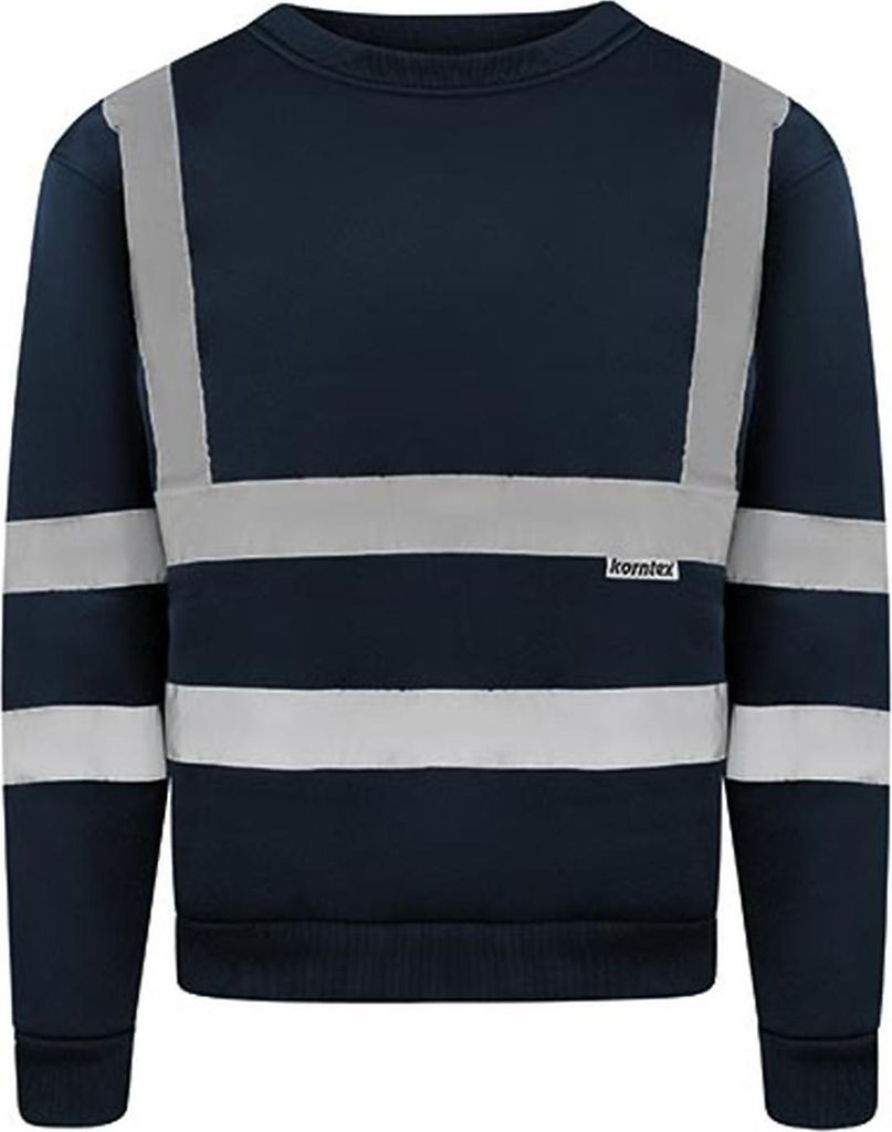 Korntex Hi-Vis Workwear Sweatshirt Limerick