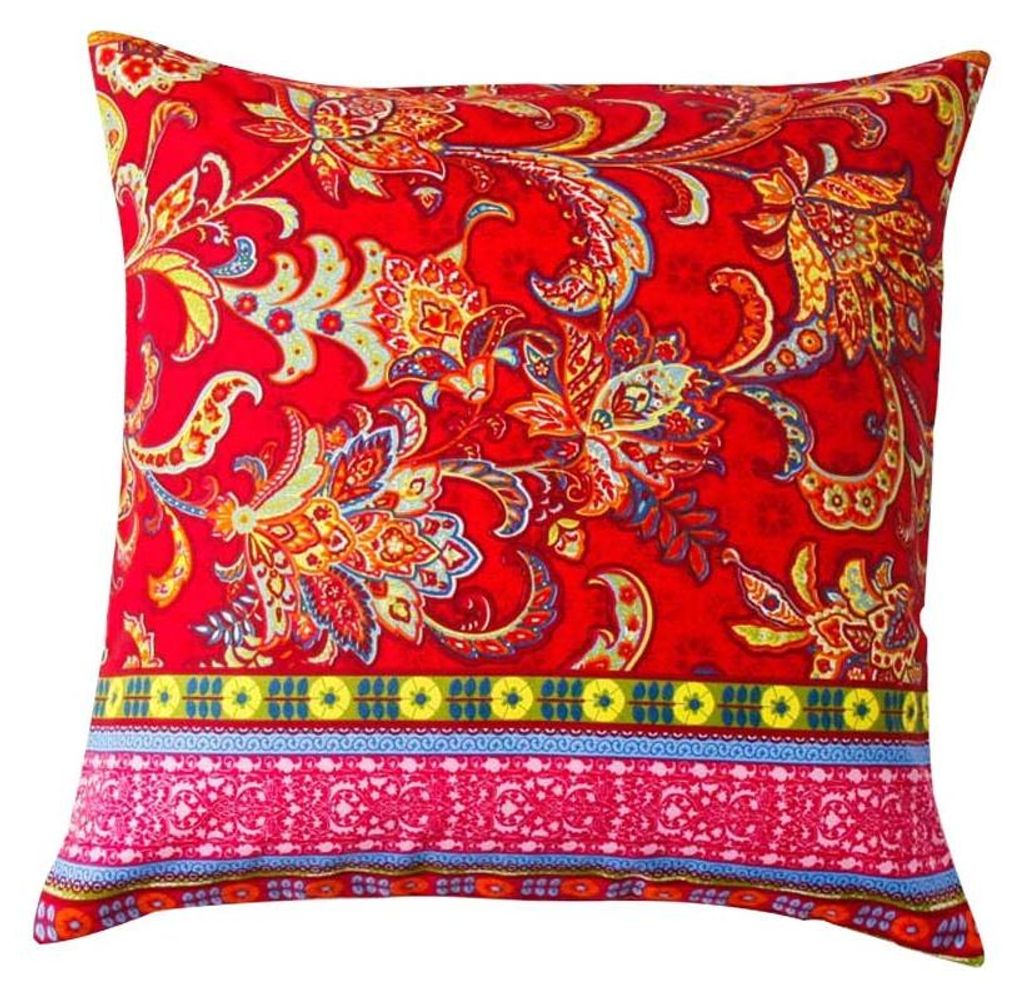 2er Pack Bohemian Kissenbezug 80x80cm Produktbild 