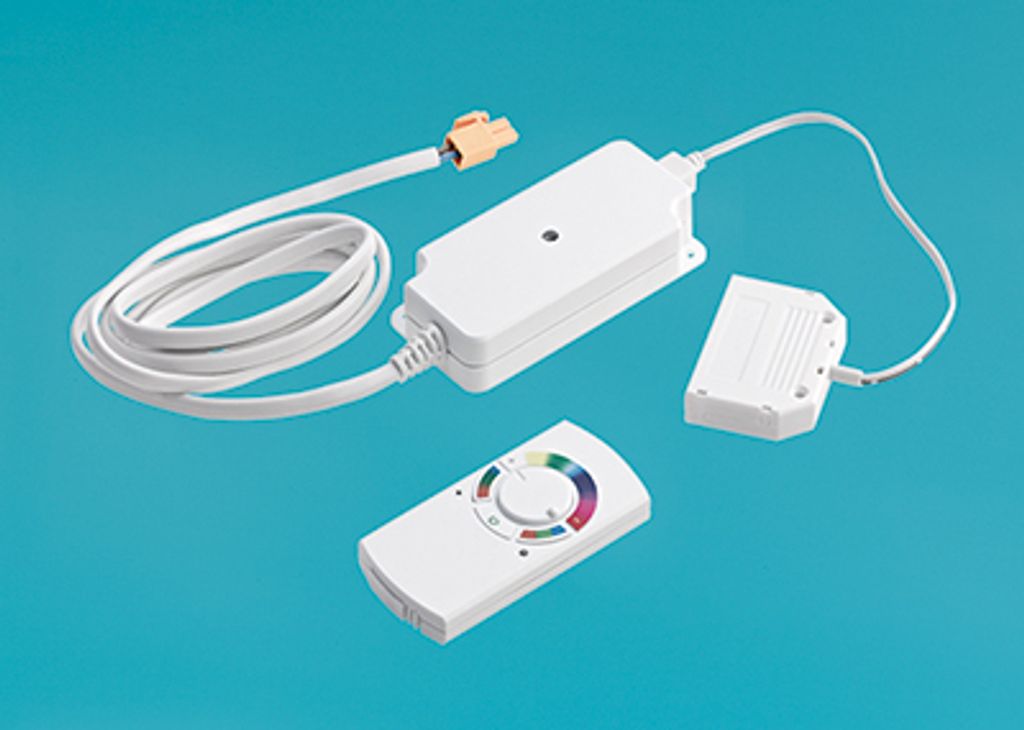 Naber, Drehcontroller-Set für Fascia LED Flex Stripes RGB, weiß