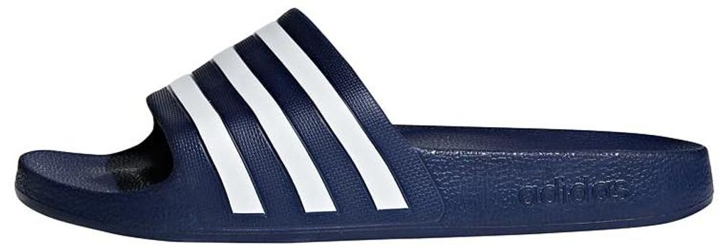 Adidas Adilette Aqua : sandales unies bleu foncé, taille Image du produit 
