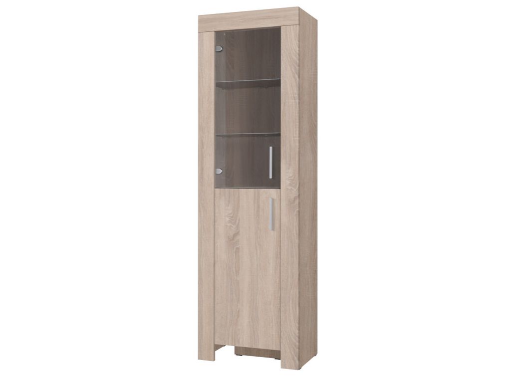 Vitrine 60 cm Hellbraun YANG JCR06