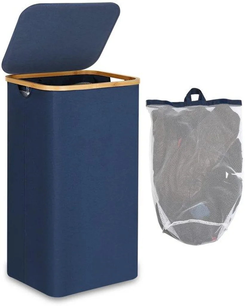 Sac à linge anti-odeur 100L avec tri intégré pour organiser la maison