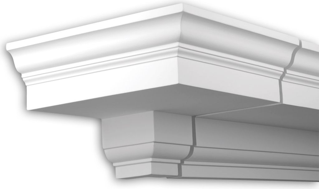 Profhome 401113 AußenwinkelAußenstuck Eckelement Fassadenelement